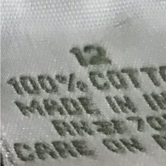 Orvis Womens Cotton Striped Pull On Wide Leg High Rise Lightweight Pants Size 12 - Picture 12 of 13